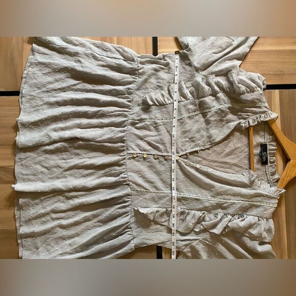 ‎Sheer ruffle blouse - Picture 4 of 5